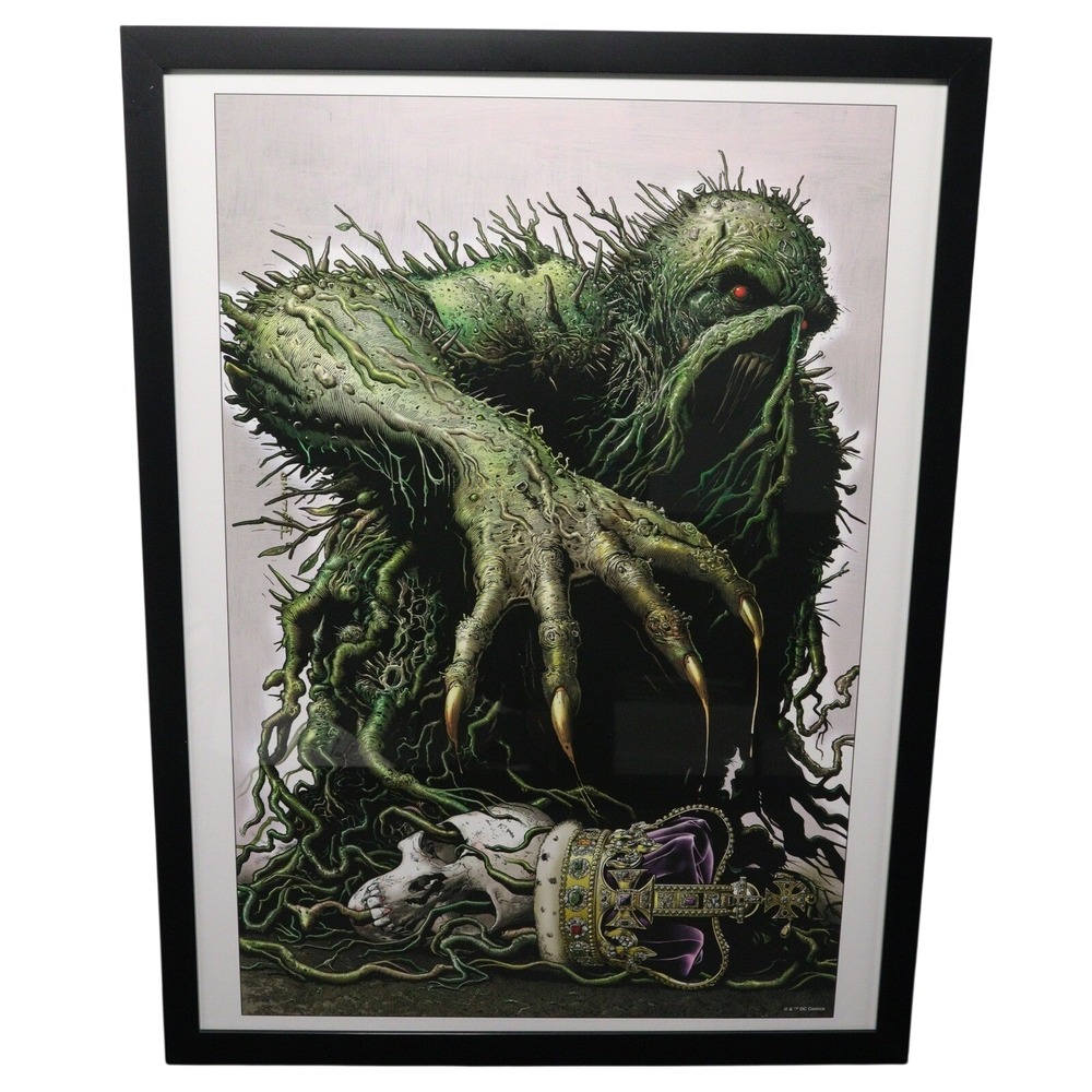 Swamp Thing Framed 12x16 Comic Cover Art by Brian Bolland | DC Comics‎
